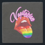 Funny Lesbisk för Pridet Rainbow LGBT Gay Stenunderlägg<br><div class="desc">Funny Lesbisk för Pridet Rainbow LGBT Gay</div>