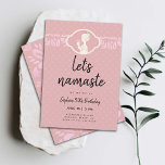 Funny Lets Namaste Kvinnor 30års födelsedag Tea Pa Inbjudningar<br><div class="desc">En smutsig 30-dagarsinbjudan med en party-centrifugering. En lustig inbjudan till 30års födelsedag-partiet för kvinnor med en teckning av en kvinna som håller i kopp och titeln "låt oss namaste (namn) 30års födelsedag". En humoristisk 30års födelsedag inbjudan för en kvinna på hennes trettioårsdag som firar med ett te party, en brunch......</div>
