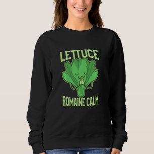 Funny Lettuce Romaine Lugn Meditation Yoga Zen T Shirt