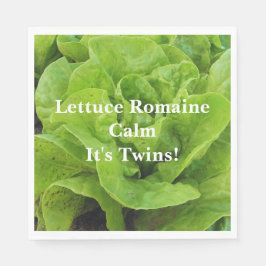 Funny Lettuce Romaine Lugn Twin Pappersservett