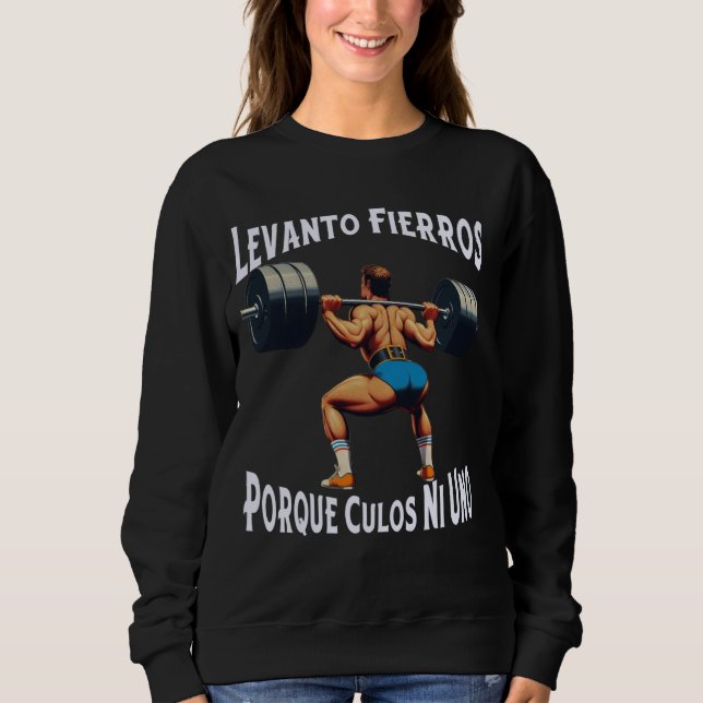 Funny Levanto Fierros Porque Culos Ni Uno Calaca T Shirt (Framsida)