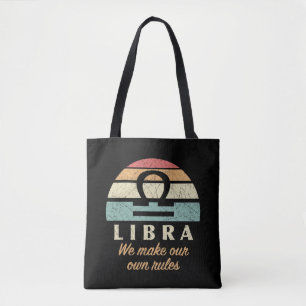 Funny Libra Zodiac Regler Tygkasse
