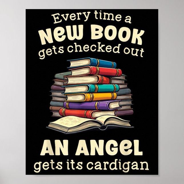 Funny Librarian Quote For Library Nerd  Poster (Framsidan)