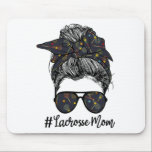 Funny Life Lacrosse Mamma Leopard Messy Bun Gles Musmatta<br><div class="desc">Funny Life Lacrosse Mamma Leopard Messy Bun Gles</div>