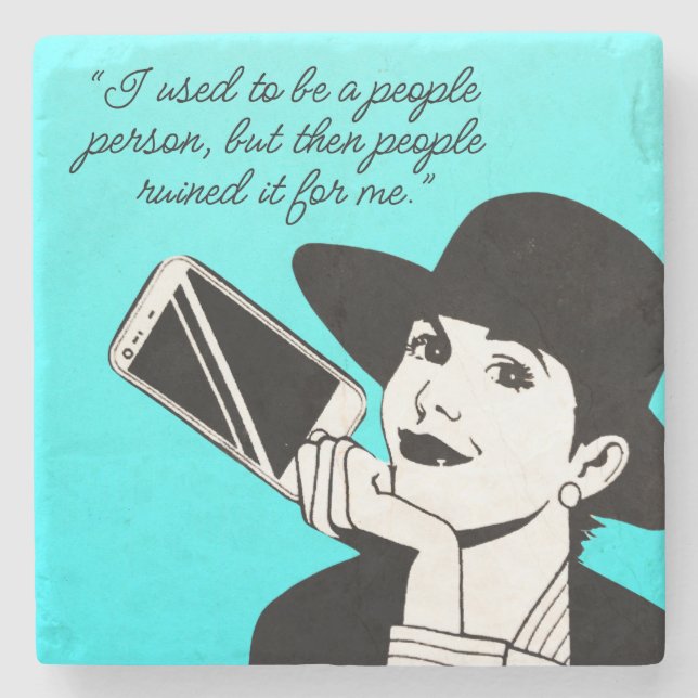 Funny Life Quote Friend Game Nght Gift Stenunderlägg (Framsidan)