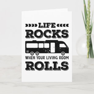 Funny Life Sten Gift for RV Enthusiast Kort