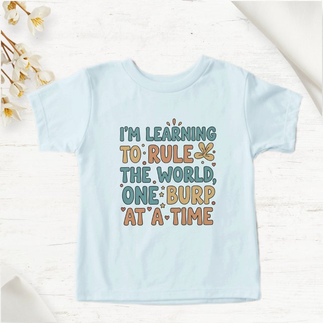 Funny Light Blue T-Shirt for Kids – Soft Cotton (Skapare uppladdad)