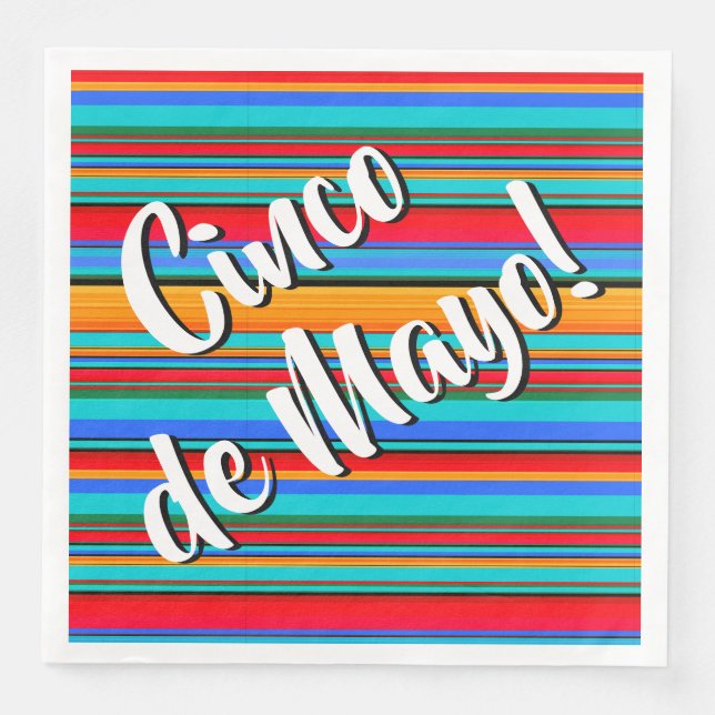 Funny Lime With Sombrero Party Pappersservett (Framsida)