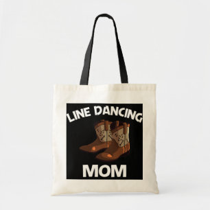 Funny Line Dancing Gift Mamma Women Land Line Tygkasse