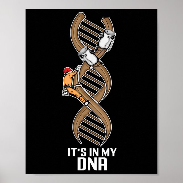 Funny Lineman Gift Far Electric Cable Lineman Poster (Framsidan)