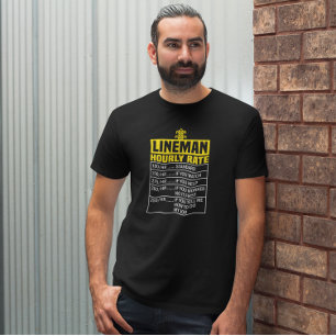 Funny Lineman-timtaxa T Shirt