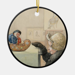 Funny Little Fellow Julgransprydnad Keramik