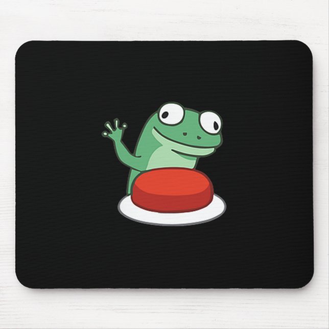 Funny Lizard Button Meme T-shirt.png Musmatta (Framsidan)