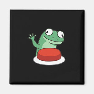 Funny Lizard-knappens PM Magnet