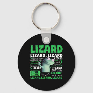 Funny Lizard Memor Animal Women Manar _1 Nyckelring