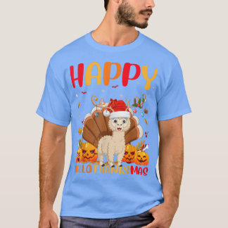 Funny Llama Animal Lover Happy Cute Llama HelloTha T Shirt