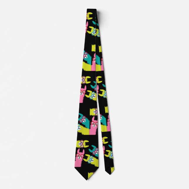 Funny Llama Colorful Camelid Slips (Framsida)