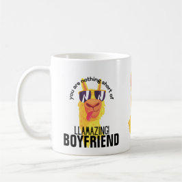 FUNNY LLAMA Du är Fantastisk BOYFRIEND GRANDPA PAP Kaffemugg