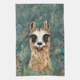 Funny Llama Kitchen Towel Kökshandduk