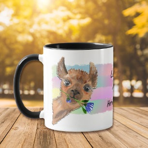 Funny Llama Mia Mugg