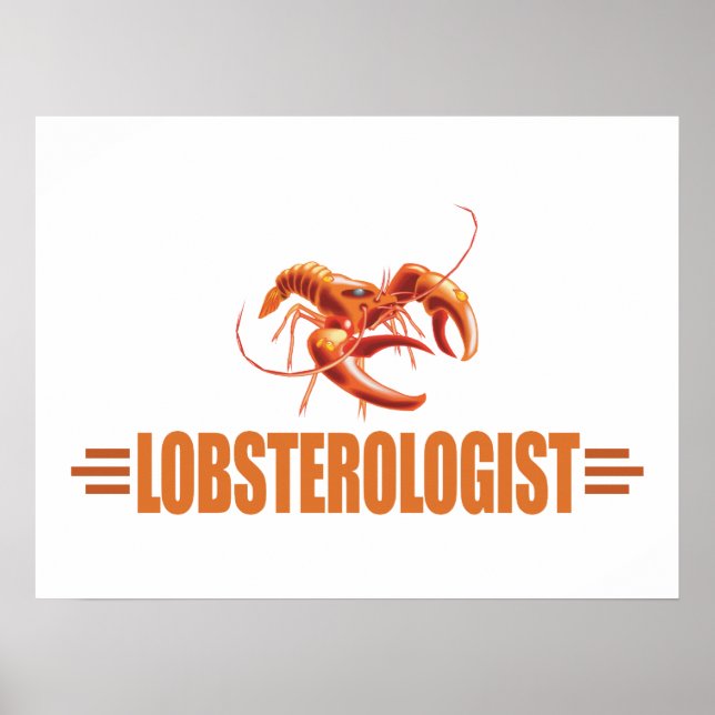 Funny Lobster Poster (Framsidan)