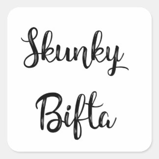 Funny Local Geordie Newcastle upon Tyne Say Fyrkantigt Klistermärke