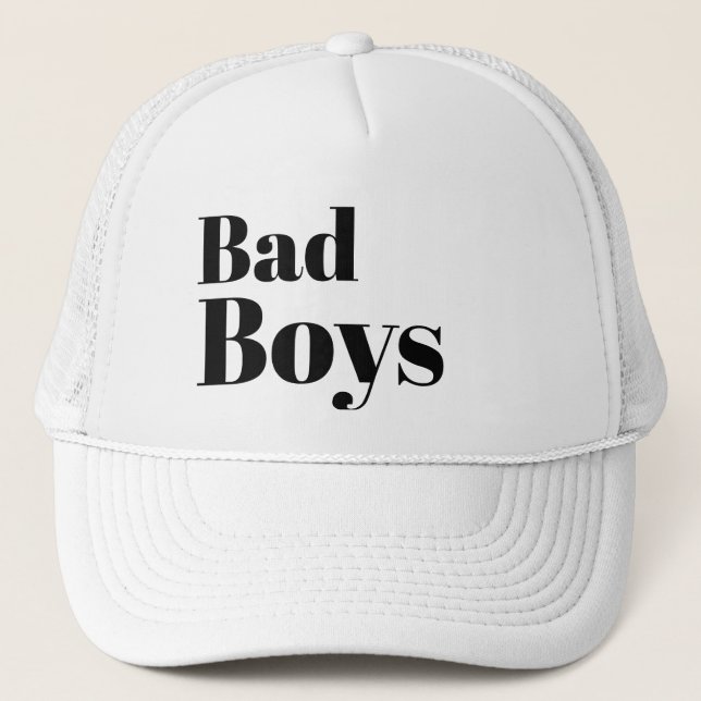Funny LOL Baseball Novelty BAD BOYS Keps (Framsida)