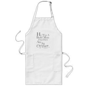 Funny Long Kitchen Apron Långt Förkläde