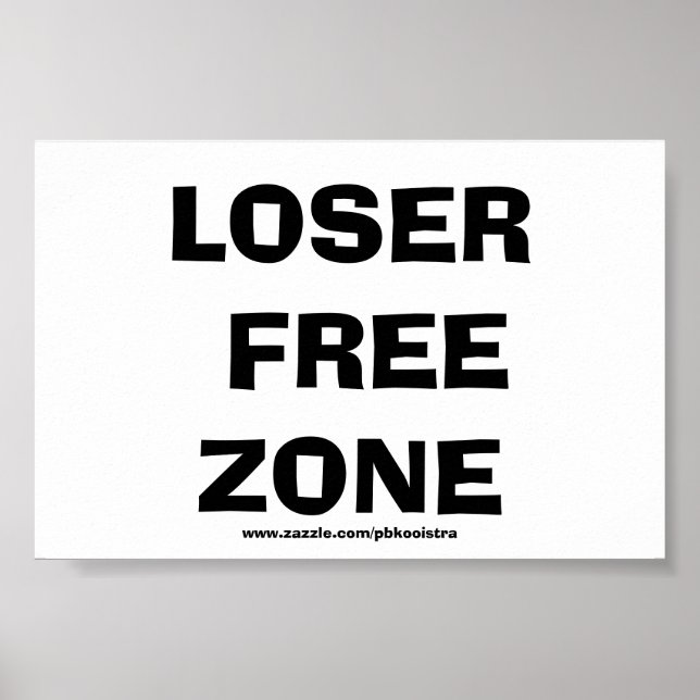Funny Loser Poster (Framsidan)