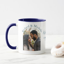Funny Love Quote Custom Photo and Names Mugg