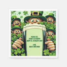 Funny Lucky Leprechaunss St. Patrick's Day Party