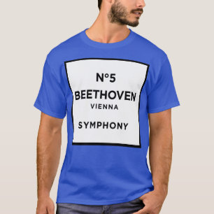 Funny Ludwig van Beethoven Parody 5th Symphony Rol T Shirt