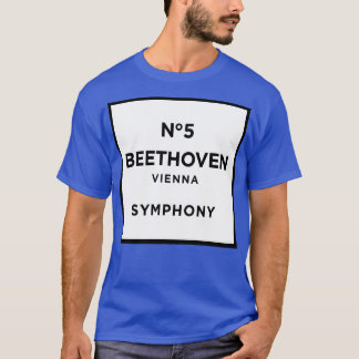 Funny Ludwig van Beethoven Parody 5th Symphony Rol T Shirt