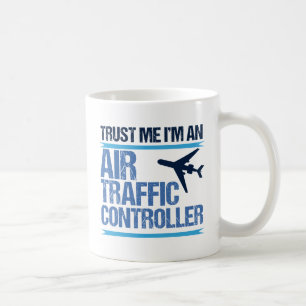 Funny Luft Traffic Controller Kaffemugg