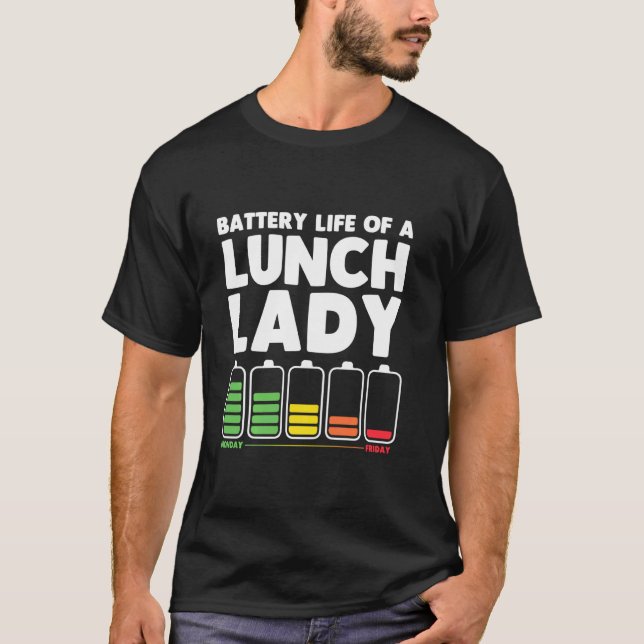 Funny Lunch Dam För manar Women Cafeteria Lunch Mo T Shirt (Framsida)