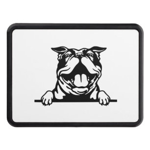 Funny lycklig Bulldog Dragkroksskydd