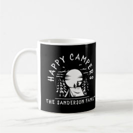 Funny Lycklig Campers Namn Family Camping Resa Kaffemugg