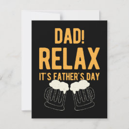 Funny Lycklig Fars dag Julkort