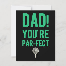 Funny Lycklig Fars dag Julkort