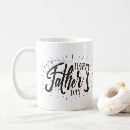 Funny Lycklig Fars dag-kaffe Mugg