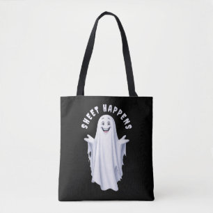 Funny Lycklig Ghost Tygkasse