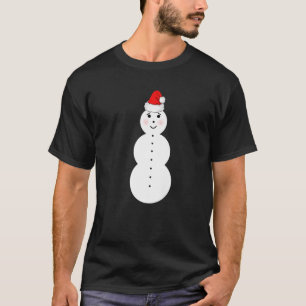 Funny LYCKLIG Jeezy Snögubbe vinter Santa Hat GIFT T Shirt