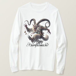 Funny Lycklig Krampunacht T Shirt