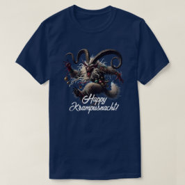 Funny Lycklig Krampunacht T Shirt