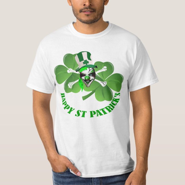 Funny Lycklig St patrick's day Tröja (Framsida)