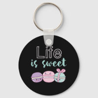 Funny Macaroon Puns Life är Sweet