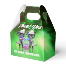 Funny Mad Cat Scientists Purrfect Birthday