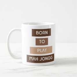 Funny Mah Jongg Kaffemugg