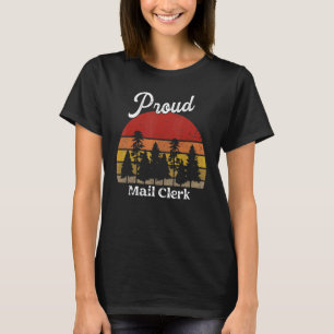 Funny Mail Clerk skickar jobbtitelyrken_1 T Shirt