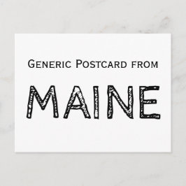 Funny Maine Vykort